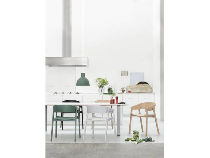 Unfold Pendelleuchte Light Grey - Muuto - Wohnzimmer - Design - Kunststoff