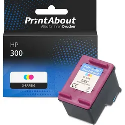 Druckerpatrone kompatibel mit HP 300 (CC643EE) - 3-farbig