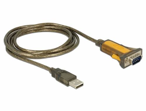 Delock USB 2.0 Adapter [1x USB 2.0 Stecker A - 1x RS232-Stecker] 65840 1.5m