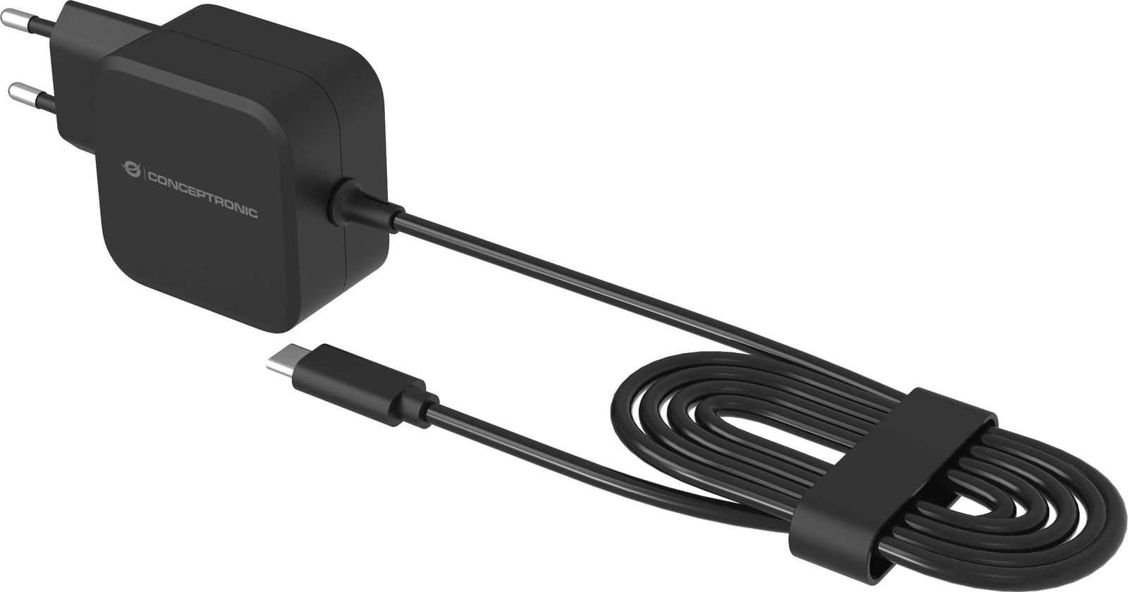 Conceptronic OZUL04BE USB-C Oplader 67W GaN met PD3.0/PPS en 1 poort