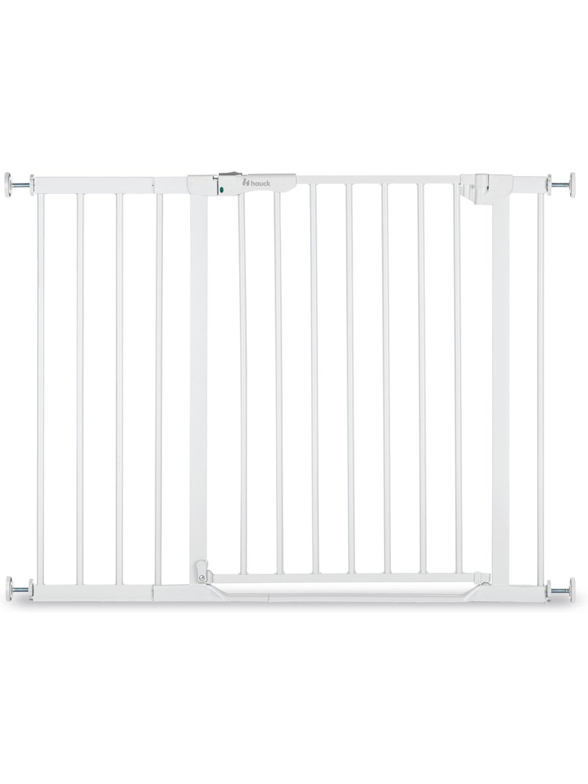 Hauck Clear Step Autoclose 2 security gate 75 - 80 cm white + 21 cm extension piece