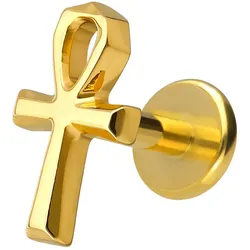 Titan Labret mit Innengewinde ANKH