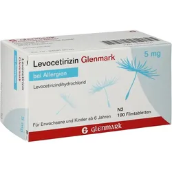 Levocetirizin Glenmark 5 mg Filmtablette 100 St