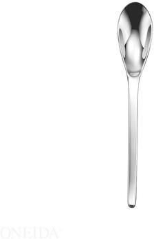Oneida 18/10 Stainless Steel Apex Oval Bowl Soup/Dessert Spoons (Set of 12)