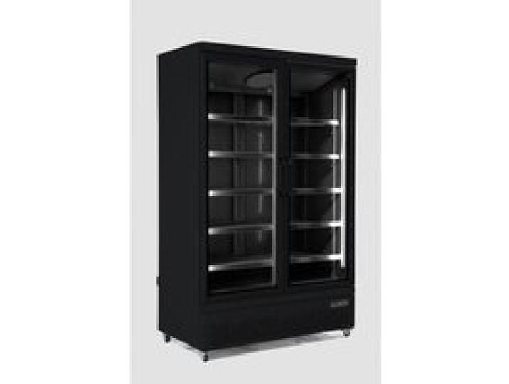 Vitrine Réfrigérée Murale Positive Noire - De 2 à 4 Portes - Combisteel