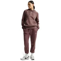 Nike, Damen, Sporthose, Women's Phoenix Fleece Mid-Rise Pant (S), Braun