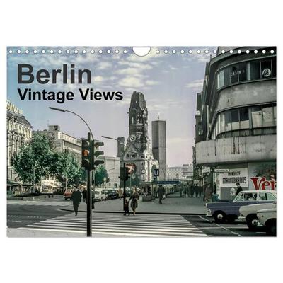 Berlin - Vintage Views (Wall Calendar 2026 DIN A4 landscape), CALVENDO 12 Month Wall Calendar