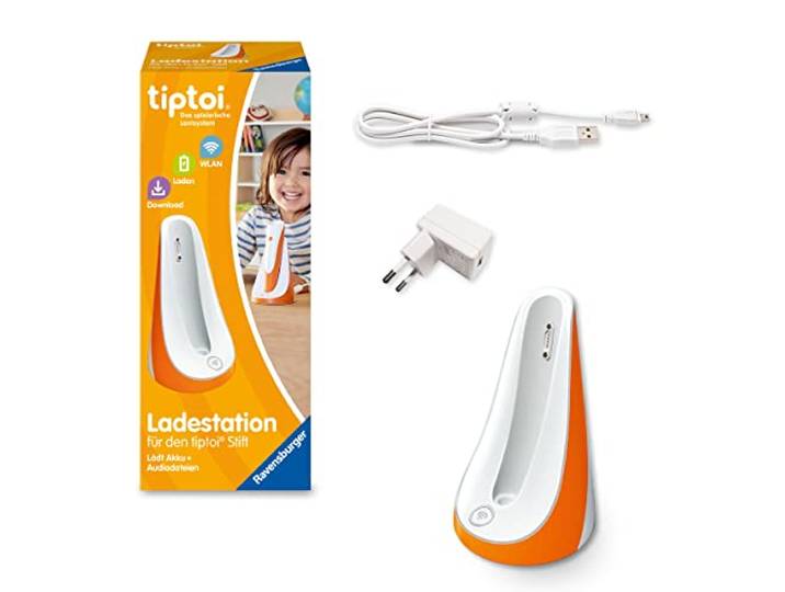 Ravensburger tiptoi Ladestation - Ladestation für den tiptoi Stift der 4. Generation