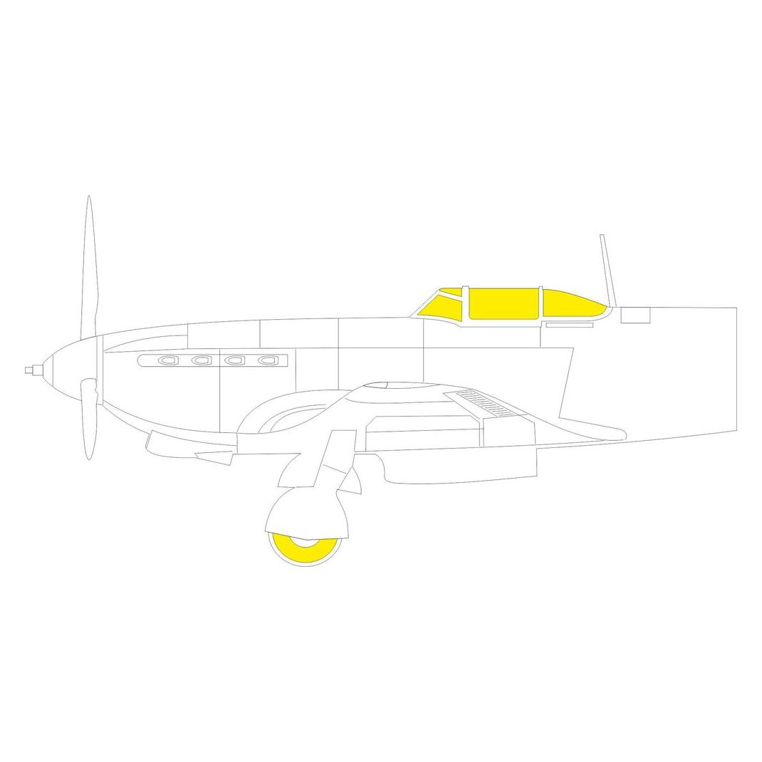 Eduard Yak-9D for ZVEZDA (CX634)