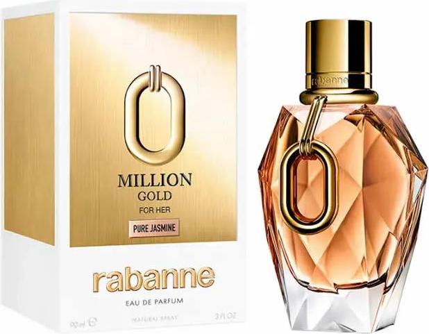 Rabanne Million Gold For Her Pure Jasmine Eau De Parfum Spray 90ml