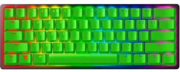Razer PBT Keycaps - UK/US Layout, Green
