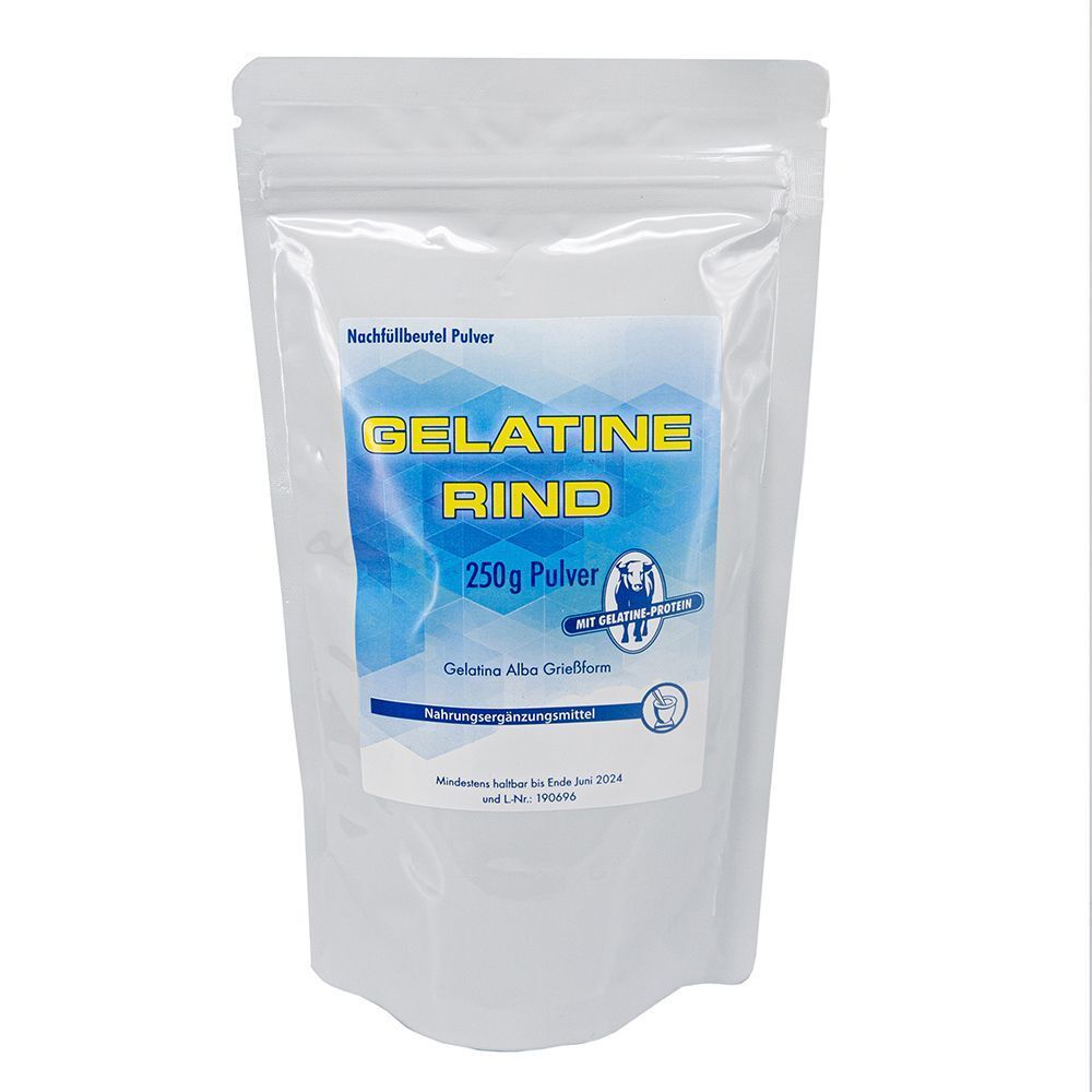 Gelatine Rind Pulver Beutel 250 g