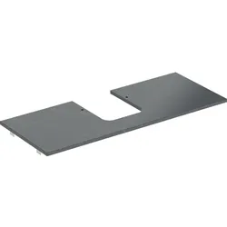 Geberit ONE Waschtisch-Platte, Ausschnitt mittig, für Aufsatzwaschtisch Schalenform 505105002
