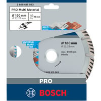 PRO Multi Material Diamant-Trennscheibe, Ø 180mm Bohrung 22,23mm