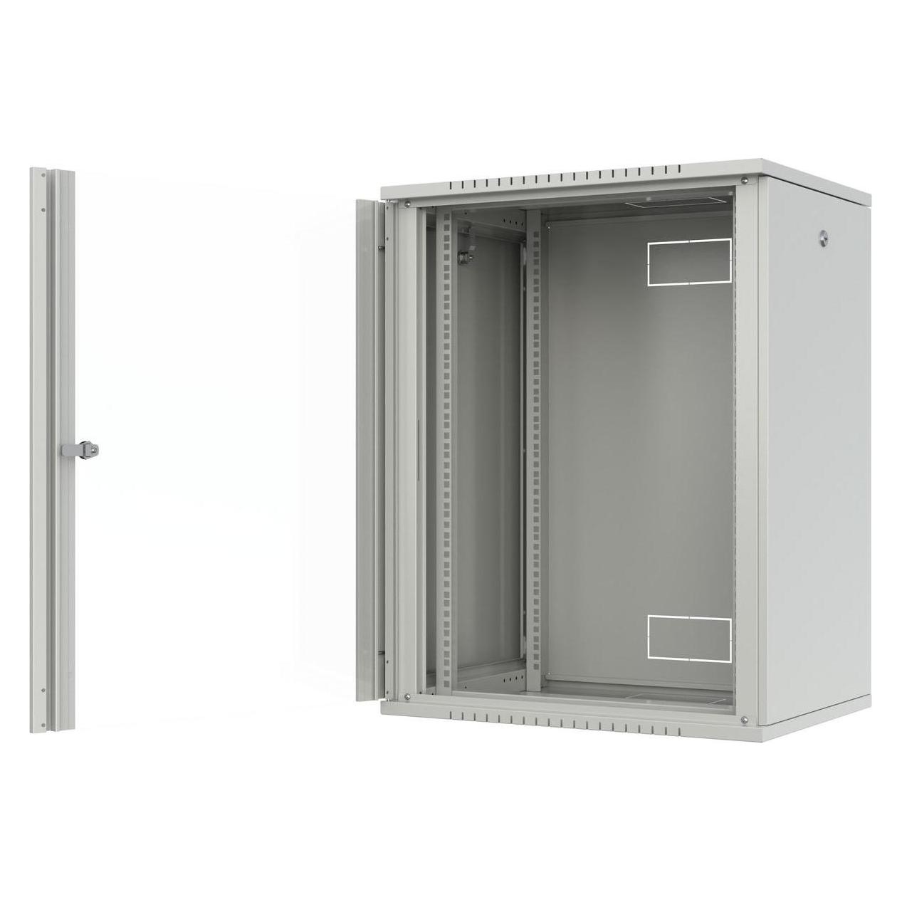 Lanview Quick Assembly Flat pack 19" (16 HE, 19 Zoll Rack) (RWF16U45WH)
