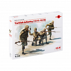 ICM - Turkich Infantry (1915-1918) - 1:35 - 4 Figuren 307137