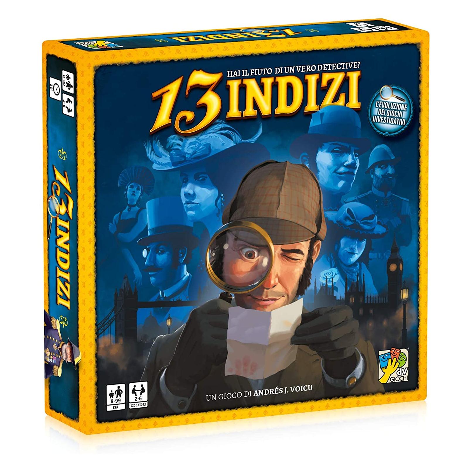 DV Giochi DVG9330 - dvgames 13 INDIZI (Italienisch) (39211)