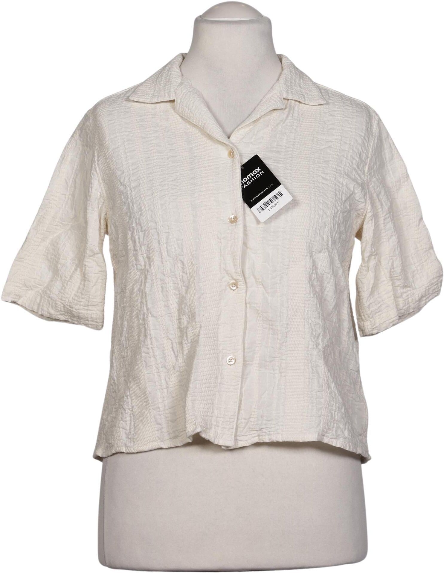 A Kind of Guise Damen Bluse, Cremeweiß, Gr. S, Baumwolle - Second Hand