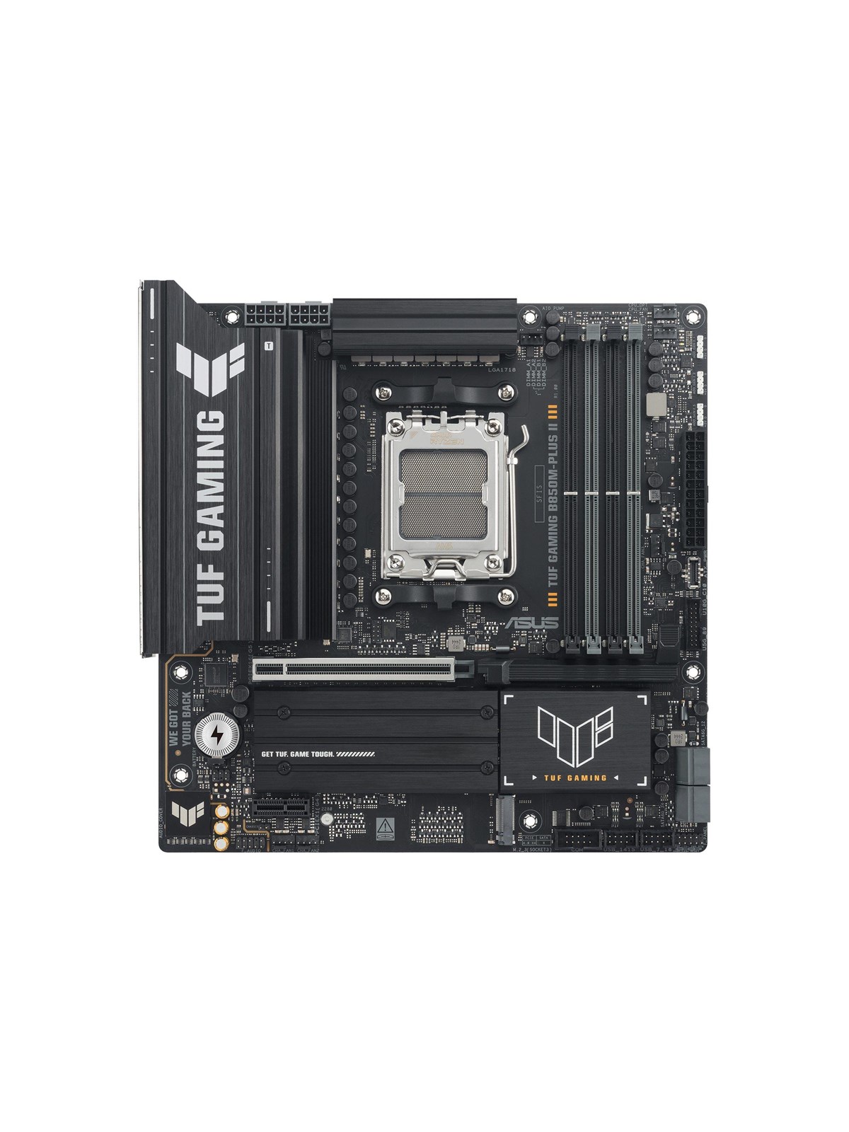 ASUS TUF GAMING B850M-PLUS II Mainboard - AMD B850 - AMD AM5 - DDR5 RAM - Micro-ATX