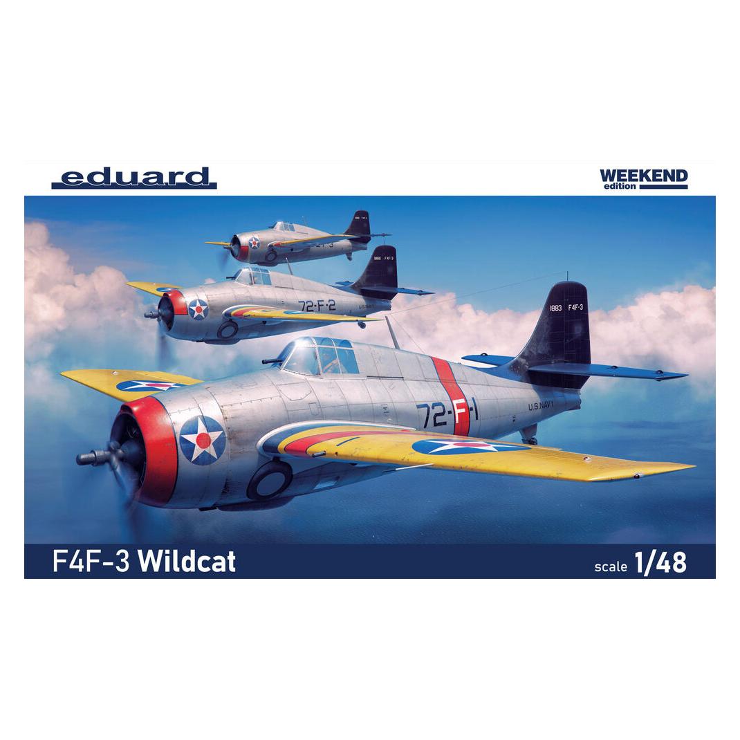 Eduard F4F-3 WILDCAT 1/48 EDUARD-WEEKEND (84193)
