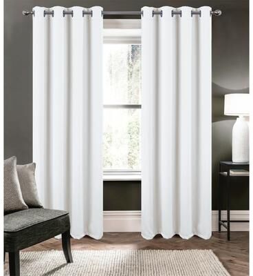 RT Designer Collection Oakley Embossed Privacy Window Curtain