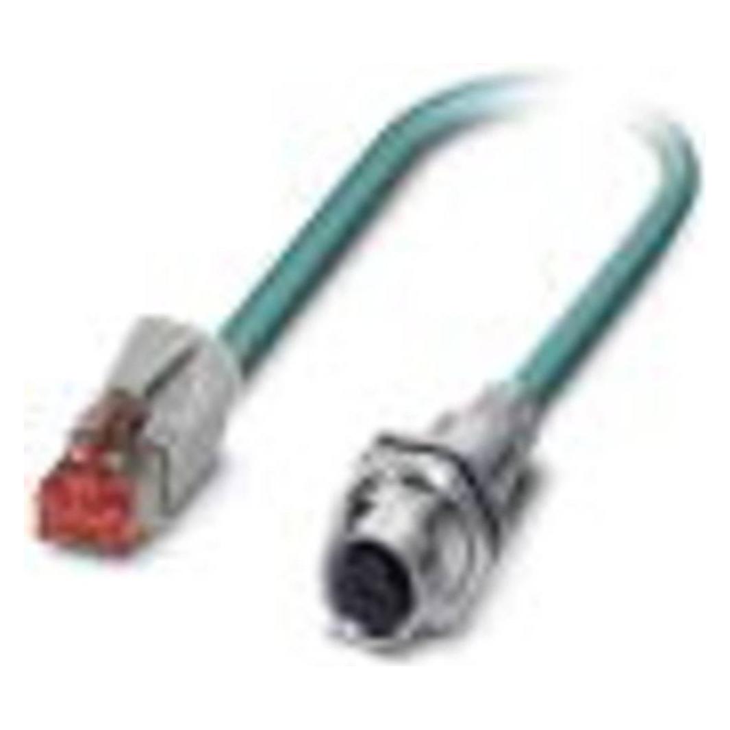 Phoenix Contact RJ45 Netzwerk Anschlusskabel (S/FTP, CAT5e, 0.50 m) (1404205)