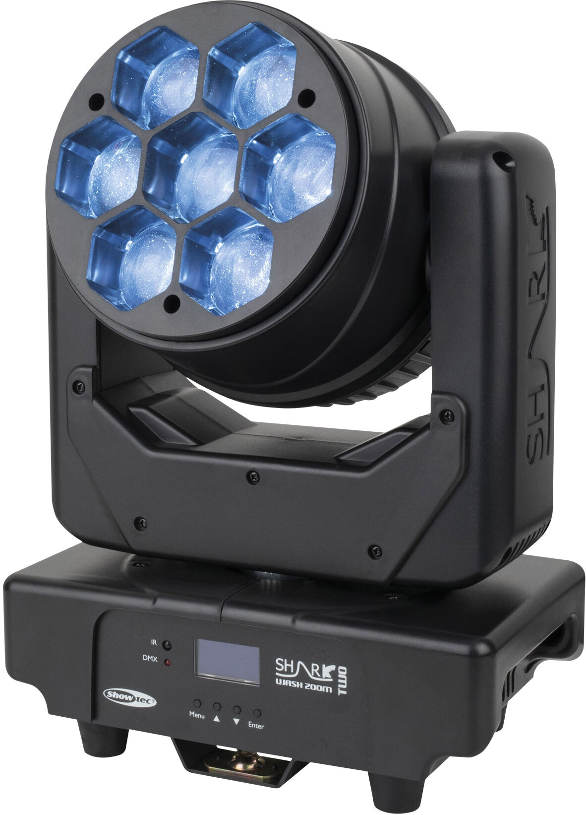 Showtec Shark Wash Zoom Zwei 7x 30 W Rgbw