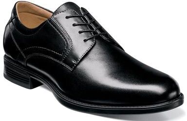 Florsheim Midtown Plain Toe Oxford Shoes - Mens 7 Black Oxford D