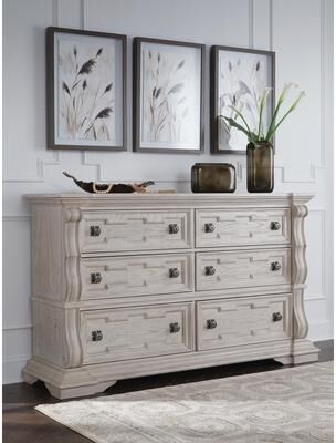 Signature Design by Ashley Valleymont White Dresser