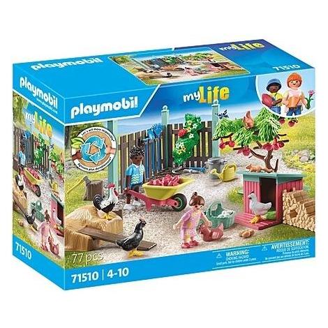 Playmobil Kleine Hühnerfarm im Tiny House Garten (71510)