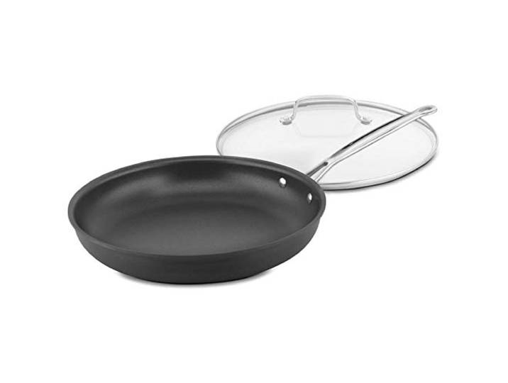 Cuisinart 30,5 cm Bratpfanne, antihaftbeschichtet, harteloxiert mit Glasabdeckung, 622-30GP1