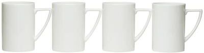 Red Vanilla Extreme White Mugs (Set of 4)
