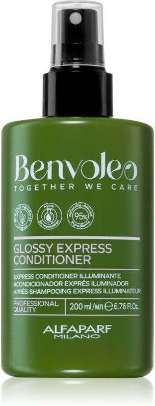 Alfaparf Milano Benvoleo Glossy après-shampoing pour tous types de cheveux 200 ml