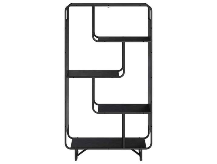 {363563}Vaisselier en hauteur - Buffet haut - Buffet Salle à Manger - Chêne noir -80x37 5x144 cm - bois d'ingénierie - poids:23.14 k