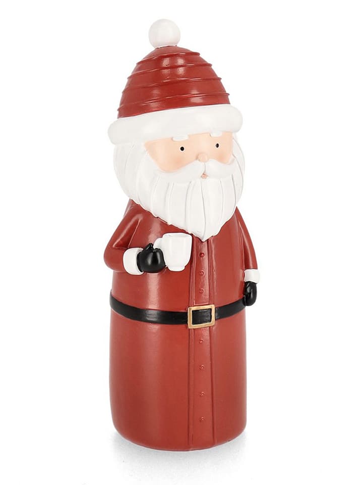 Bizzotto Dekofigur "Santa" in Rot - (H)24 cm - onesize
