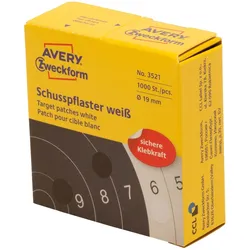 AVERY Zweckform Klebepunkte Ø 19,0 mm weiß