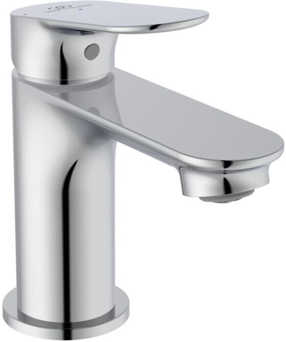 Ideal Standard O Waschtischarmatur BE004AA Ausladung 95mm, Blue Start, Push-Open Ventil, chrom