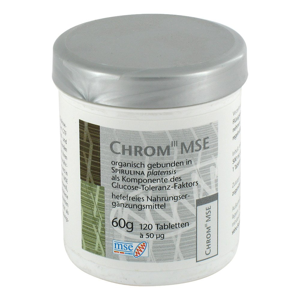 MSE Pharmazeutika GmbH Chrom Iii Mse 50 [my]g Tabletten 03188820