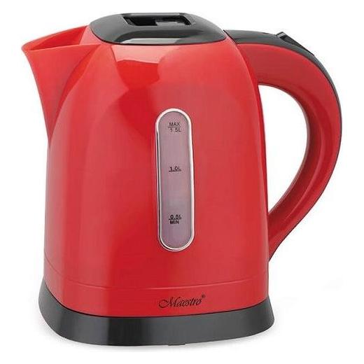 Maestro electric kettle 1.5 l MR-034-Red (1.50 l) (MR-034-RED)