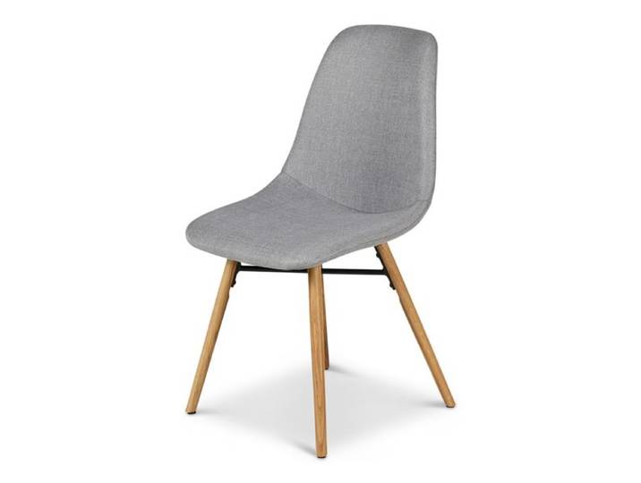 Chaise repas gris clair