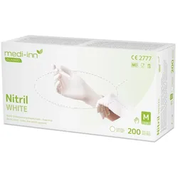 BodyProducts Medi-Inn Nitrilhandschuhe Nitril White - Gr. S - 2000 Einmalhandschuhe
