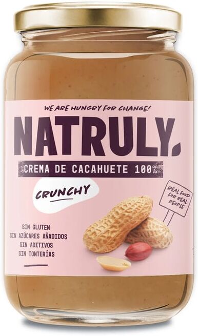 Natruly Creme De Amendoim Crunchy 500g