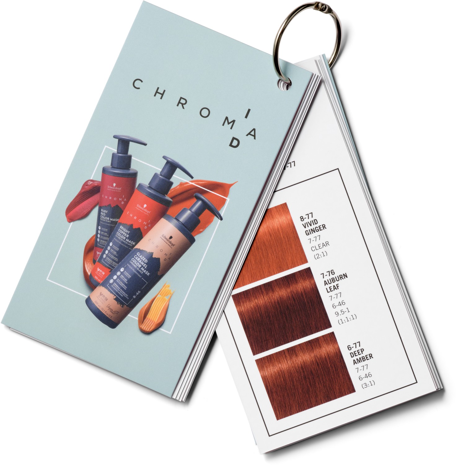 Schwarzkopf Chroma ID gedruckte Farbkarte 2949565