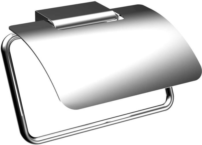 Emco Flow Papierhalter 270000101 chrom, mit Deckel