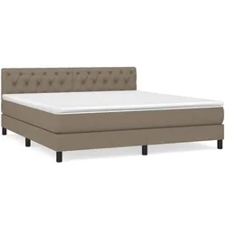 vidaXL, Boxspringbett, Sleepy (Knopfheftung Design) (160 x 200 cm)