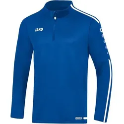JAKO Herren Pullover Ziptop Striker 2.0, Größe S in Weiß Weiß