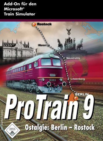 Blue Sky Interactive - Train Simulator - Pro Train 9 Berlin-Rostock - Preis vom 30.09.2026 09:01:18 h