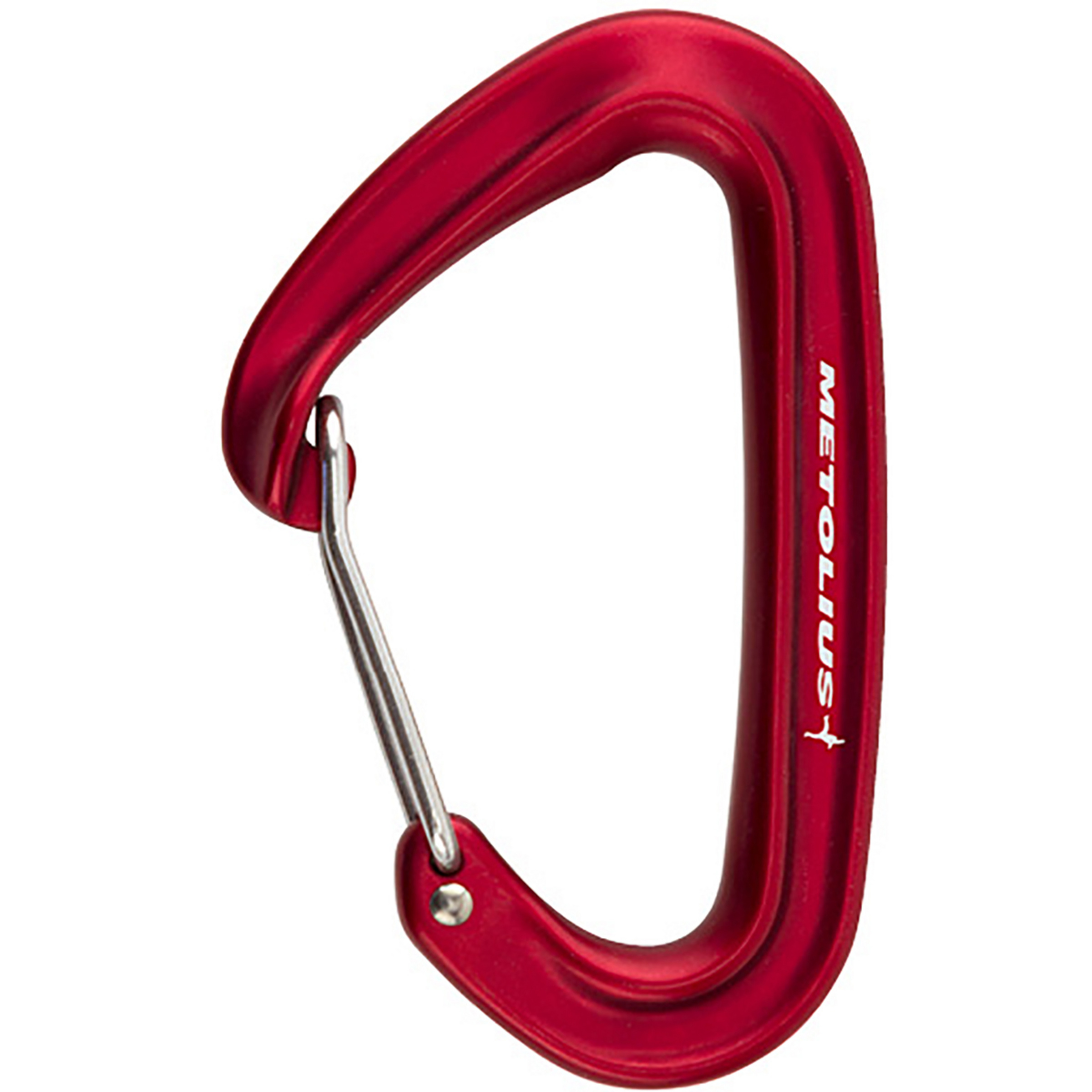 Metolius Bravo II Wiregate Karabiner Karabiner rot Alpinklettern | Sportklettern