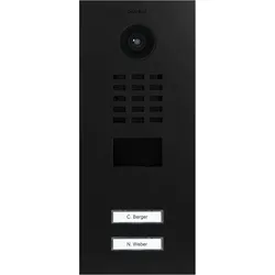 DoorBird D2102V IP Video Türsprechanlage – Graphitschwarz