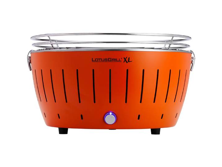 Lotusgrill Holzkohletischgrill XL Orange